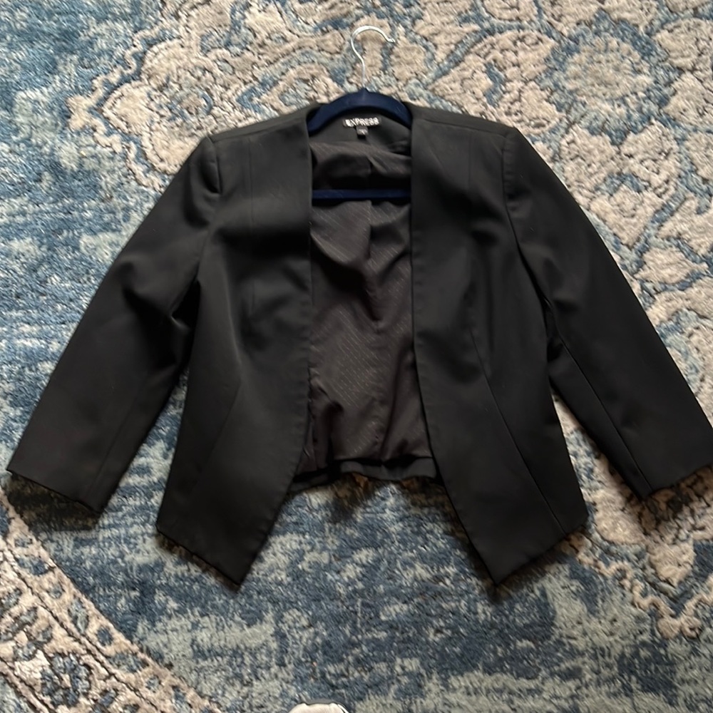 Express Black Dress Blazer